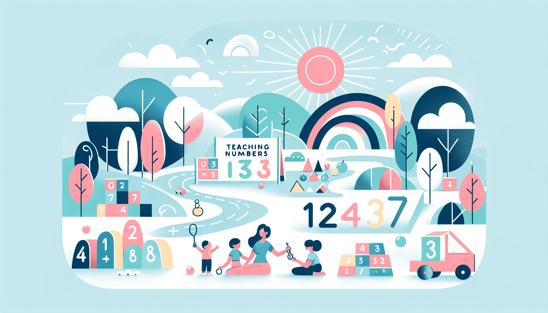 Apprenez les nombres à votre enfant avec plaisir et simplicité